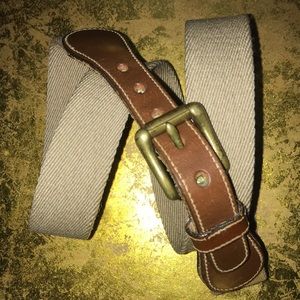Dooney &Bourke Belt Leather Wool Perfect